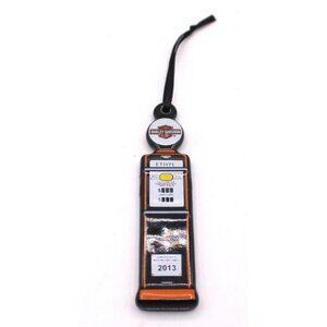 Harley-Davidson Ethyl Gas Pump Ornament 2013 Biker Decor Man Cave Rearview Mirro